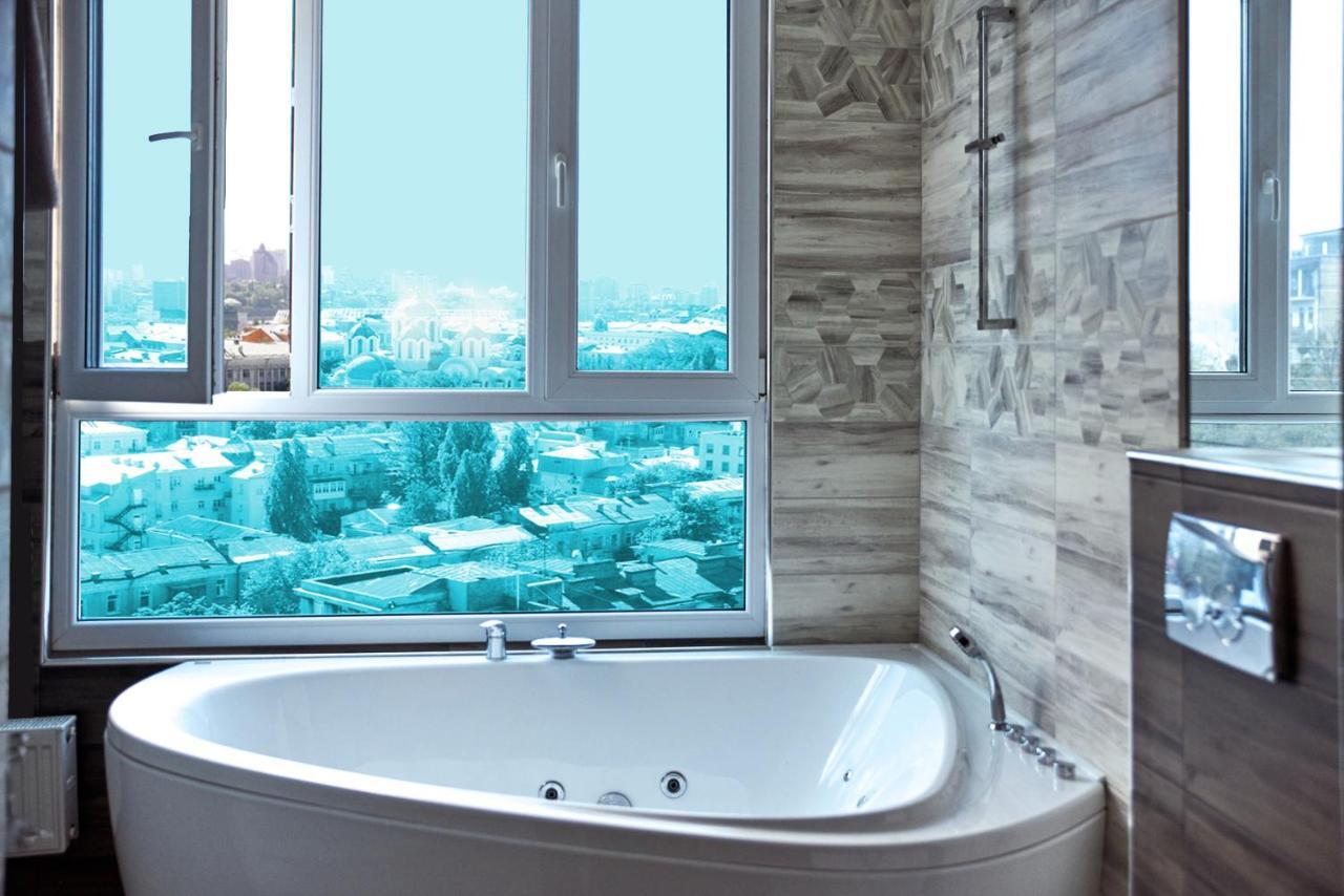 קייב Sauna, Big Jacuzzi , Khreshchatyk Apartments מראה חיצוני תמונה