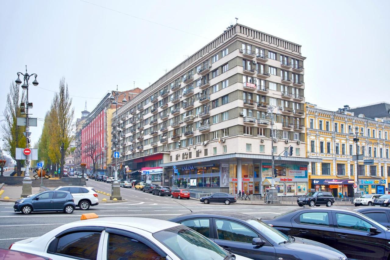 קייב Sauna, Big Jacuzzi , Khreshchatyk Apartments מראה חיצוני תמונה