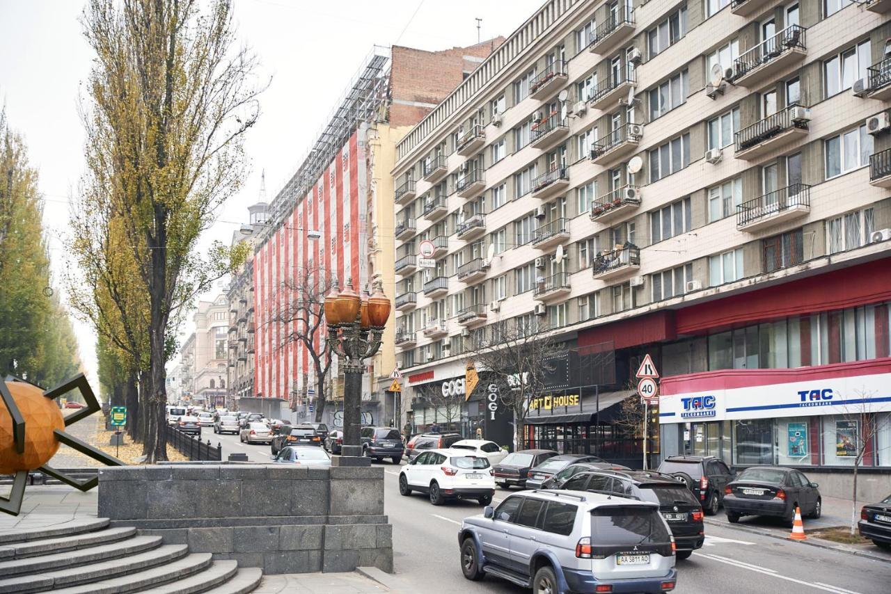 קייב Sauna, Big Jacuzzi , Khreshchatyk Apartments מראה חיצוני תמונה
