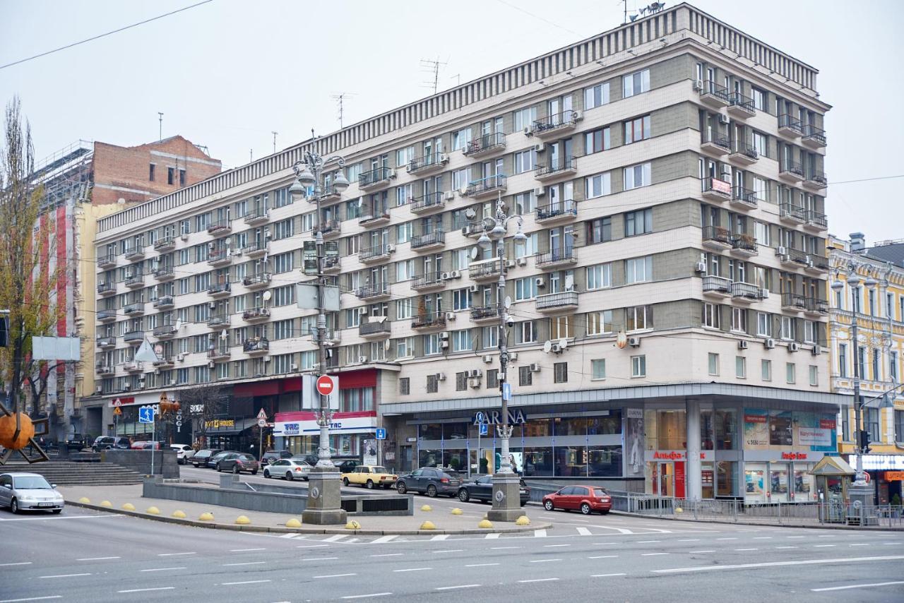 קייב Sauna, Big Jacuzzi , Khreshchatyk Apartments מראה חיצוני תמונה